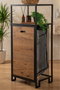 Hanah Home Peka9092 Estantería para Baño Natural y Negro